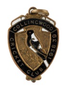 COLLINGWOOD CRICKET CLUB: Membership fobs for 1938-39, 1939-40 and 1941-42, all #158. A rare WWII group. (3 items) - 4