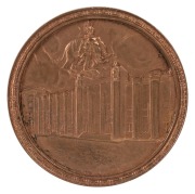 THE NATIONAL STADIUM OF THAILAND: A 1937 Medal struck to commemorate the opening of the Supachalasai Stadium in Bangkok in 1937, 50mm diameter. The stadium was named after Luang Supachalasai (Bung Supachalasai), considered the Father of Thai Sport and the - 2