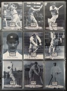 1996 Futera "VCA Cricket Card set" of 100 of Victoria's greatest cricketers, 1895 - 1995; set "759 form a limited edition of 1000 sets, in special album with Certificate of Limitation. [100 cards]. - 2