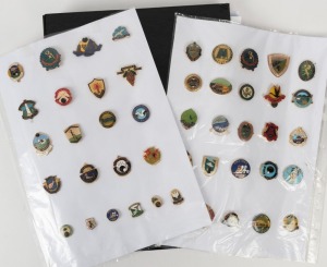 LAWN BOWLS: An extensive collection of Australian Bowling Club badges, a few dated (1930s - 1980s) and a few internationals noted, mounted in an album for display. (approx 150; all different).