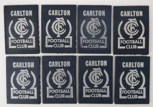 Carlton: Member's Season Tickets for 1960 to 1969 almost complete (lacks 1964 and 1968), each with fixture list & hole punched for each game attended. VG condition. (8 items)