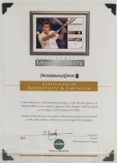 PETE SAMPRAS, original signature on limited edition (#161/250) "Merlin in White" poster, with PWC/Legends CofA. Overall 45 x 65cm. - 2