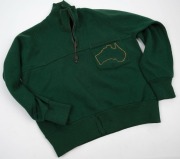 Beverley Ann BAINBRIDGE (nee Spargo, 1940 - 2016) 1956 Team track suit top with official label and Australian Team emblem; 1956 Australian Team tie; another Australian Team track suit top (probably Australian Team to Cardiff Games 1958) and two Australian - 5