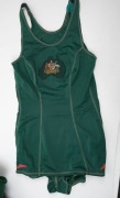 Beverley Ann BAINBRIDGE (nee Spargo, 1940 - 2016) 1956 Team track suit top with official label and Australian Team emblem; 1956 Australian Team tie; another Australian Team track suit top (probably Australian Team to Cardiff Games 1958) and two Australian - 8