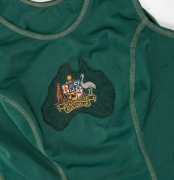 Beverley Ann BAINBRIDGE (nee Spargo, 1940 - 2016) 1956 Team track suit top with official label and Australian Team emblem; 1956 Australian Team tie; another Australian Team track suit top (probably Australian Team to Cardiff Games 1958) and two Australian - 9