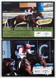 Limited edition hard-bound photographic records prepared by BMW: "2013 Schweppes Thousand Guineas Day" and "2013 BECK Caulfield Guineas Day". (2 items)