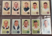 Various cricket cards presented in three home-made albums together with six single cards individually framed and glazed (qty). - 4