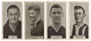 1933 W.D. & H.O. WILLS "Footballers 1933" complete set [200], in VF - EF condition.