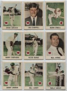 1965 Scanlens Cricket Gum, almost complete set of cards [39/40, lacking only #37 David Allen], VF/EF condition. - 2