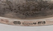 WING ON Chinese export silver bowl of lotus form with dragon decoration, early 20th century, stamped "SILVER" with two seal marks, 9cm high, 15cm wide, 222 grams - 5