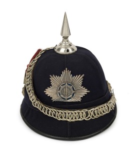 Dutch Municipal Police (Gemeentepolitie) mounted personnel or Officer's ceremonial parade helmet, circa 1940-1960