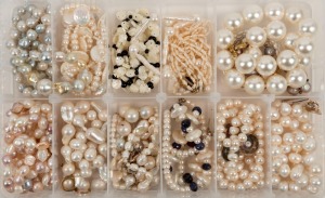 Freshwater pearl necklaces and assorted jewellery