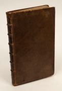 TULL, Jethro. The Horse-Hoing Husbandry, Compleat in Four Parts: Or, An Essay On The Principles Of Tillage and Vegetation. Second edition [Lond. 1743], small folio, in full brown morocco - 2