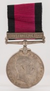 NATAL: REBELLION MEDAL (Clasp - 1906) engraved to 27 PRIVAT. C.G. REESE L & Y CONt. - 2