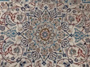 A Persian hand-knotted rug with light blue ground, ​​​​​​​137 x 88cm - 2