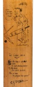 A SPECTACULAR BODY-LINE SERIES SIGNED CRICKET BAT.&nbsp; A "Jack Ryder Special, AUSTRALIAN XI Jack Ryder AUTOGRAPH ***" full sized cricket bat - 2