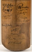 A SPECTACULAR BODY-LINE SERIES SIGNED CRICKET BAT.&nbsp; A "Jack Ryder Special, AUSTRALIAN XI Jack Ryder AUTOGRAPH ***" full sized cricket bat - 6