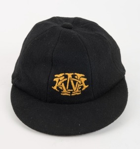 WESTERN AUSTRALIAN CRICKET ASSOCIATION: Pure wool peaked cap made by Philip Joseph Quality Caps. Appears to be unused.