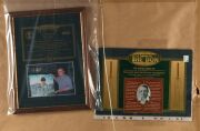 "A Tribute to The Don 1908 - 2001" large framed presentation described in the accompanying material as an "Exclusive Limited Edition Masterpiece personally signed by Sir Donald Bradman&nbsp;- Only 99 released Worldwide". This is #3/99 and is accompanied by a f - 2