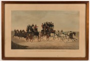 A group of European and English etchings, lithographs and prints, mostly framed and glazed, (11 items), the largest 70 x 55cm overall - 9