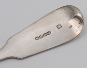 Georgian sterling silver serving spoons and ladles including HESTER BATEMAN, (10 items), the ladle 34cm long 955 grams - 2