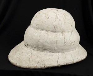 POLICE issue antique pith helmet