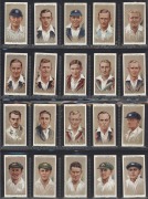 1934 Players 'Cricketers 1934', complete set, noted Don Bradman, Clarrie Grimmett & Bill Ponsford. VF/EF. (50). - 2