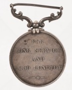 British Army Long Service and Good Conduct Medal engraved for No.2070 TERENCE SWEENEY 98th FOOT. - 2