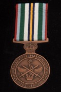 Military medal, badges and a watch bracelet (branded Rolex) - 2