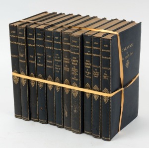 JOHN GALSWORTHY, an attractive group of eleven volumes bound in full morocco with embossed gilt lettering