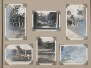 THREE ALBUMS containing amateur photographs of life, travel and work in South-East Asia, Australia, England; circa 1920s. (Qty). - 2