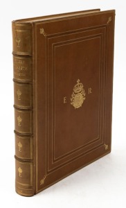 THE RIGHT REVEREND MANDELL CREIGHTON, "Queen Elizabeth", [London : Boussod Valadon & Co., 1896],  ​​​​​​​First Edition, illustrated with a portrait frontispiece of Queen Elizabeth I in colours and 39 other finely engraved full-page plates, head and tail-p