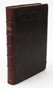 The Book of Common Prayer, 1625; largely complete, but lacking some early pages (or parts thereof); attractively rebound with replacement endpapers and spine but preserving the upper and lower leather panels which appear to be 17th century. Ornate woodblo