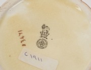 ROYAL DOULTON&nbsp;Series Ware jug, serving plate, miniature jug and six assorted vases, (9 items), factory marks to the bases, ​​​​​​​the jug 17cm high - 2