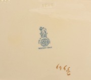 ROYAL DOULTON&nbsp;Series Ware jug, serving plate, miniature jug and six assorted vases, (9 items), factory marks to the bases, ​​​​​​​the jug 17cm high - 3