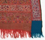 An antique paisley shawl, 19th century, ​​​​​​​300 x 139cm - 2