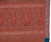 An antique paisley shawl, 19th century, ​​​​​​​300 x 139cm - 3