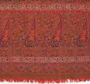 An antique paisley shawl, 19th century, ​​​​​​​300 x 139cm - 4