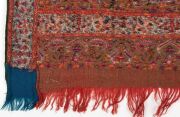 An antique paisley shawl, 19th century, ​​​​​​​300 x 139cm - 7