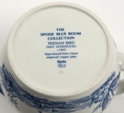 SPODE "The Spode Blue Room Collection" pattern porcelain teapot, jug and seven assorted plates,&nbsp;late 20th century, (9 items), blue factory mark to bases - 5