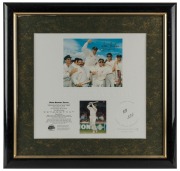 MARK TAYLOR - The Great Captains, micro edition limited edition (#23/350), signed by Taylor, attractively framed & glazed and accompanied by all paperwork. Overall 42 x 43.5cm.
