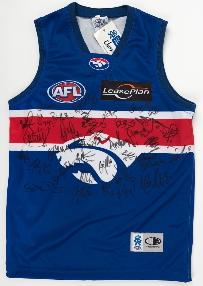 FOOTSCRAY FOOTBALL CLUB: A collection of AFL On Field branded jumpers ...