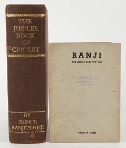 K.S. RANJITSINHJI&nbsp;"The Jubilee Book of Cricket" (First edition, 8vo, xvi, 474 pp. Photographic portrait frontispiece of the Author and 115 photographic plates), with the author's signature on the limitation page #265 of 350; an early rebinding with new en
