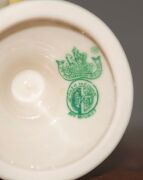 BELLEEK group of Irish porcelain vases, jugs and bowls, (9 items), one black stamp jug, the others with varying green stamps, the largest 15cm high - 15