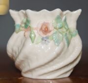 BELLEEK group of Irish porcelain vases, jugs and bowls, (9 items), one black stamp jug, the others with varying green stamps, the largest 15cm high - 16