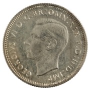 One Shilling: GEORGE VI,&nbsp;Melbourne Mint proof shilling,&nbsp;1938. - 2