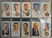 JOHN PLAYER: "Cricketers 1930" complete set of 50, "Cricketers 1934" complete set of 50, "Cricketers 1938" complete set of 50. Three complete sets presented in home-made albums. - 4