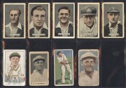 1936 Allen's Cricketers (part set, 25), several other cricket cards plus a part set of ten of the 1936 Real Photogravure Australian team postcards. (39 items). Mixed condition. - 2