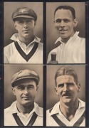 1936 Allen's Cricketers (part set, 25), several other cricket cards plus a part set of ten of the 1936 Real Photogravure Australian team postcards. (39 items). Mixed condition. - 3