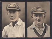 1936 Allen's Cricketers (part set, 25), several other cricket cards plus a part set of ten of the 1936 Real Photogravure Australian team postcards. (39 items). Mixed condition. - 5